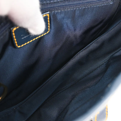 Christian Dior Navy Trotter Saddle Handbag