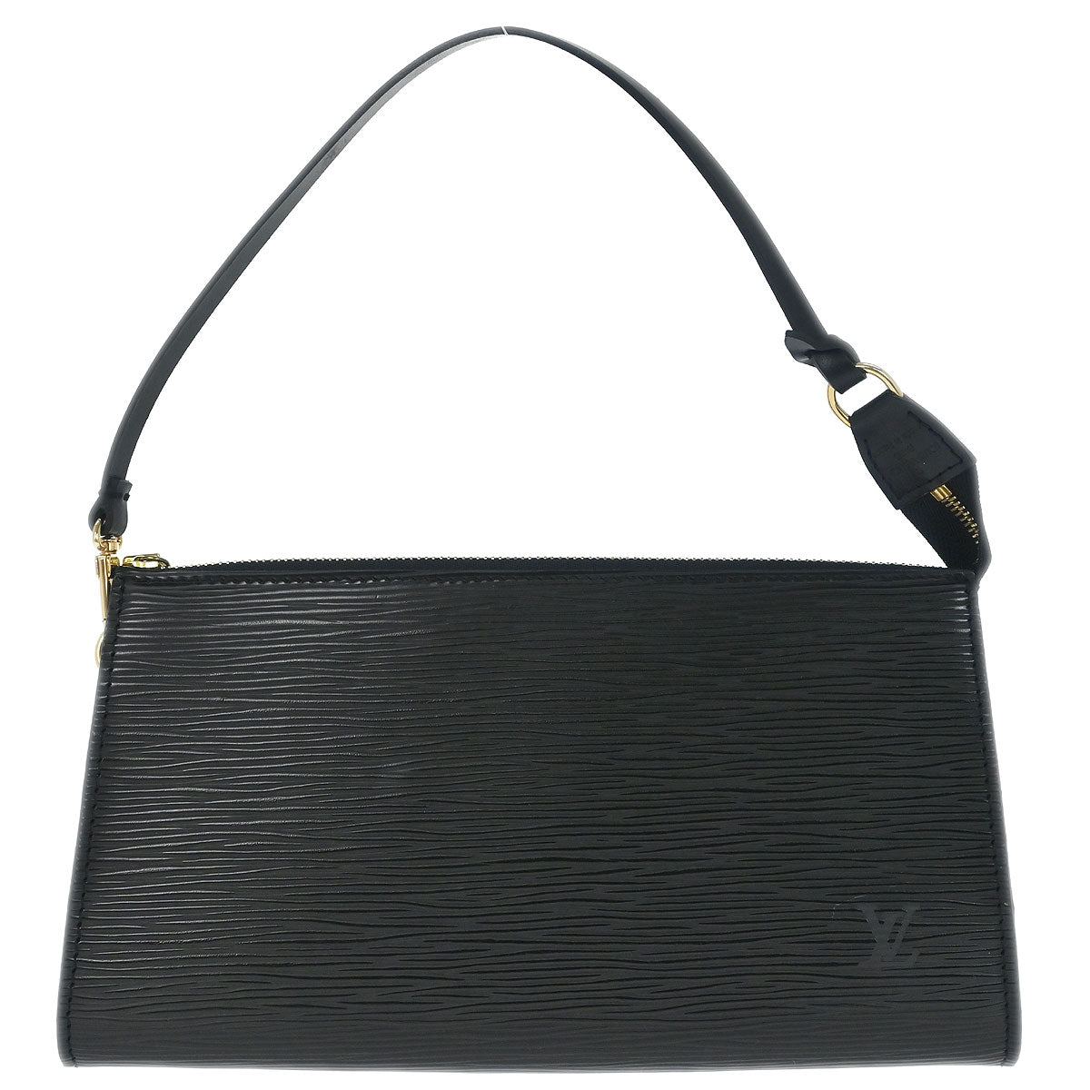 Louis Vuitton Black Epi Pochette Accessoires 24 Handbag M52952