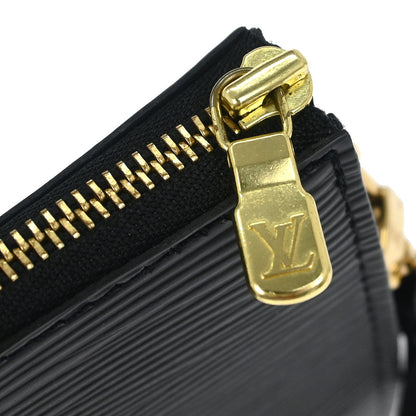 Louis Vuitton Black Epi Pochette Accessoires 24 Handbag M52952