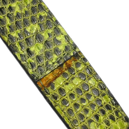 Fendi * Brown Lizard Canvas Zucca Baguette Handbag