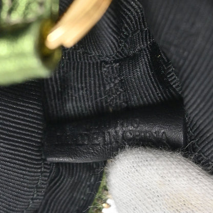 Loewe * Metallic Green Amazona Nano Handbag Pochette