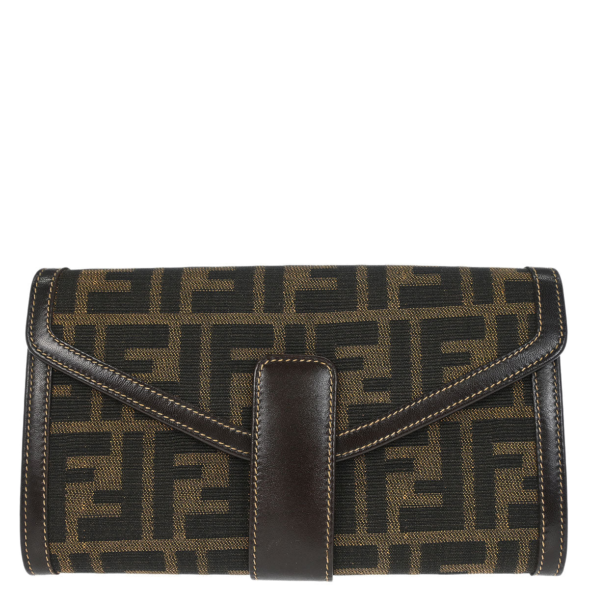 Fendi Brown Zucca Wallet