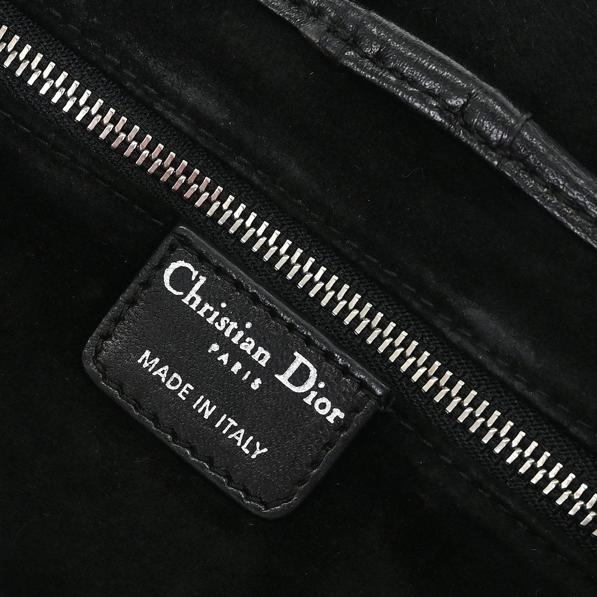 Christian Dior * Brown Pony Hair Zebra Jazzclub Handbag