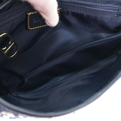 Christian Dior Navy Trotter Saddle Handbag