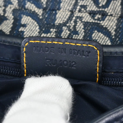 Christian Dior Navy Trotter Saddle Handbag