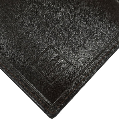 Fendi Brown Zucca Trifold Wallet