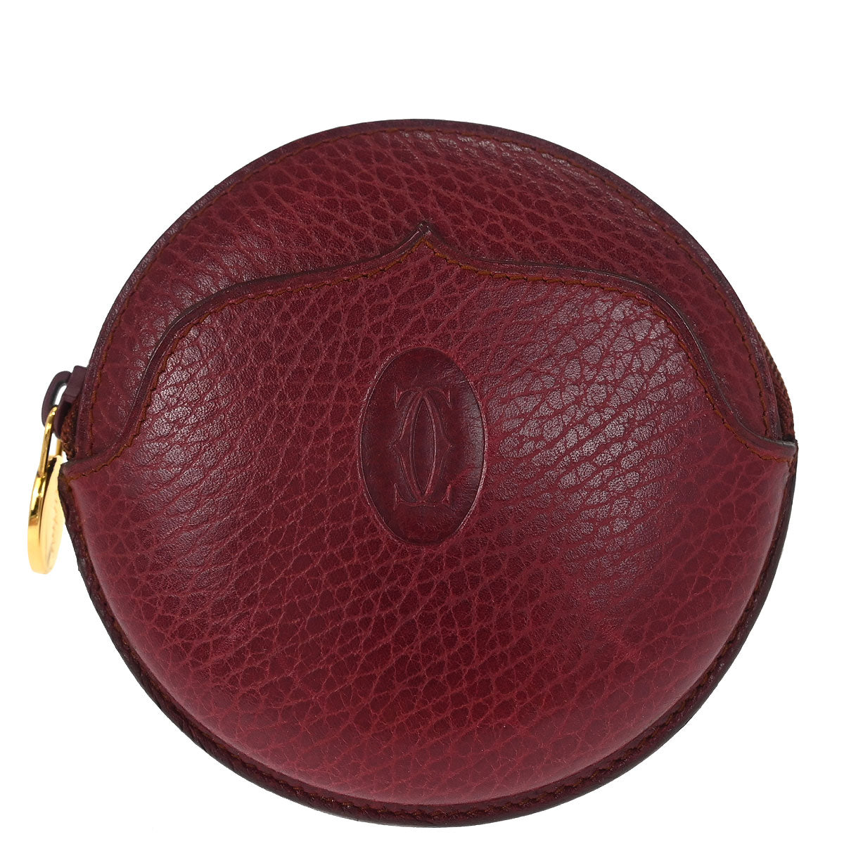 Cartier Bordeaux Coin Purse Wallet