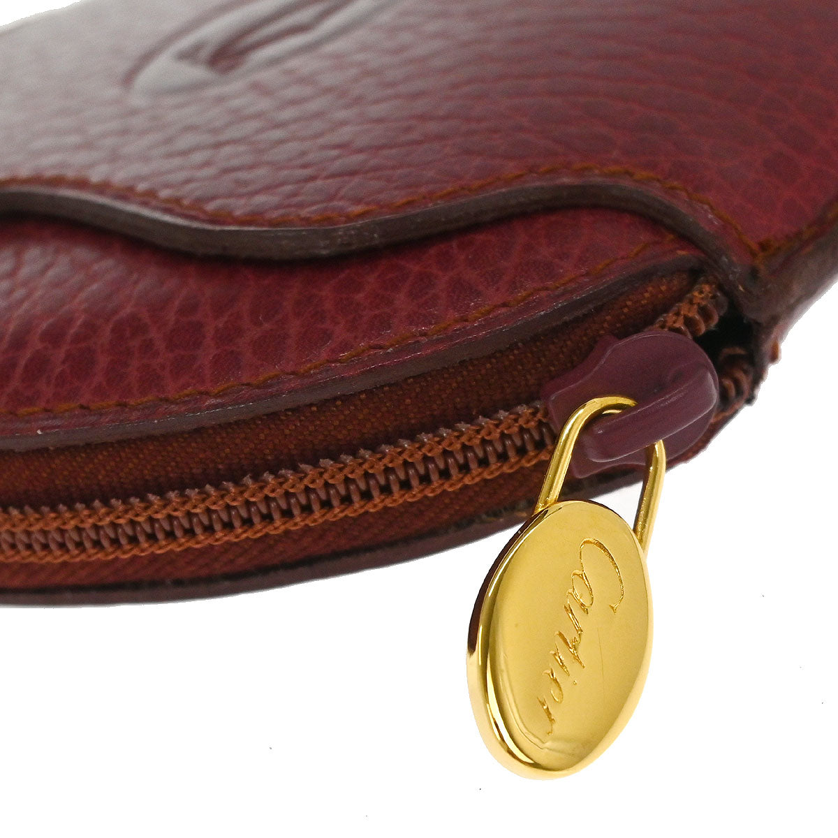 Cartier Bordeaux Coin Purse Wallet