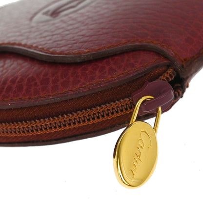 Cartier Bordeaux Coin Purse Wallet