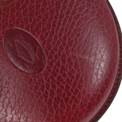 Cartier Bordeaux Coin Purse Wallet