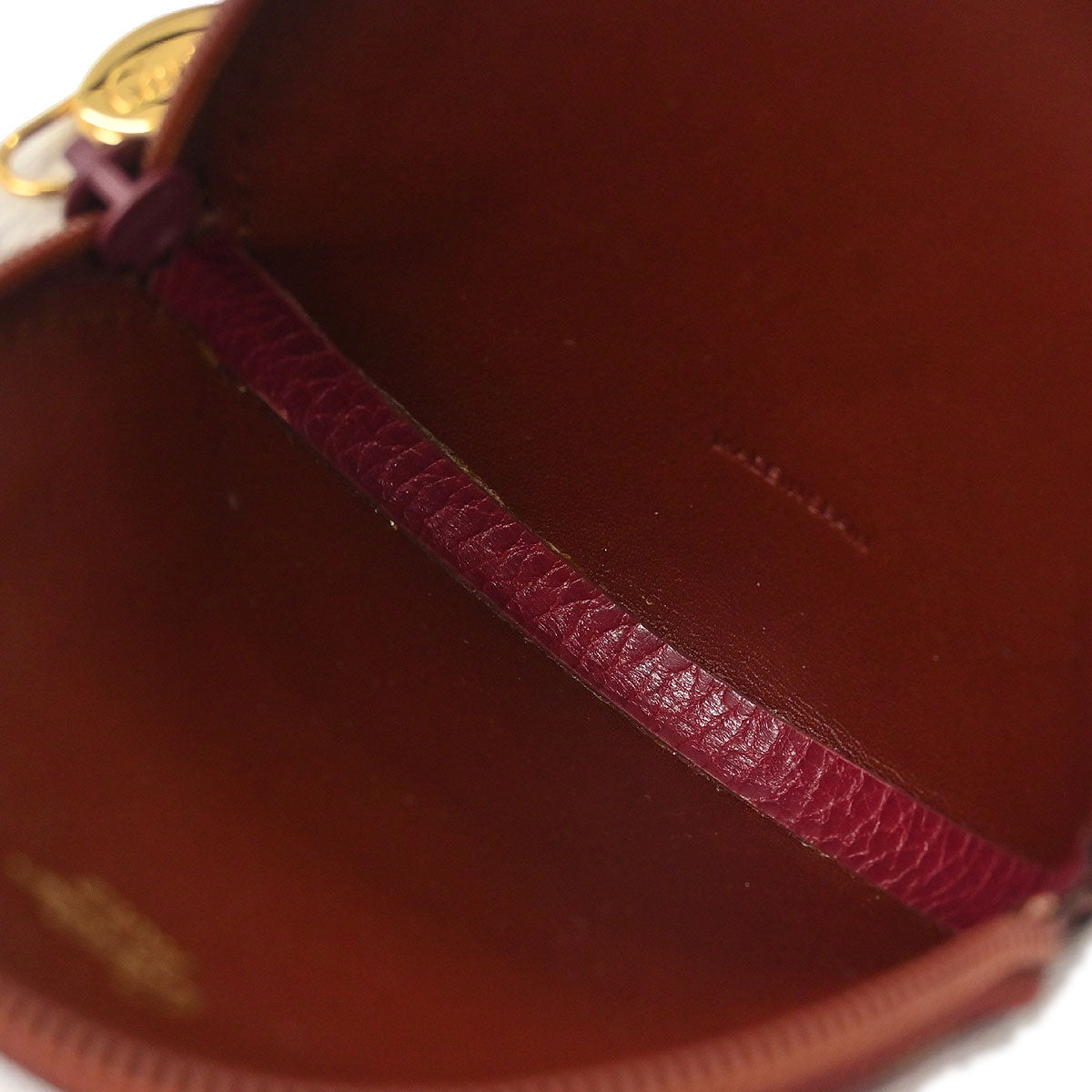 Cartier Bordeaux Coin Purse Wallet