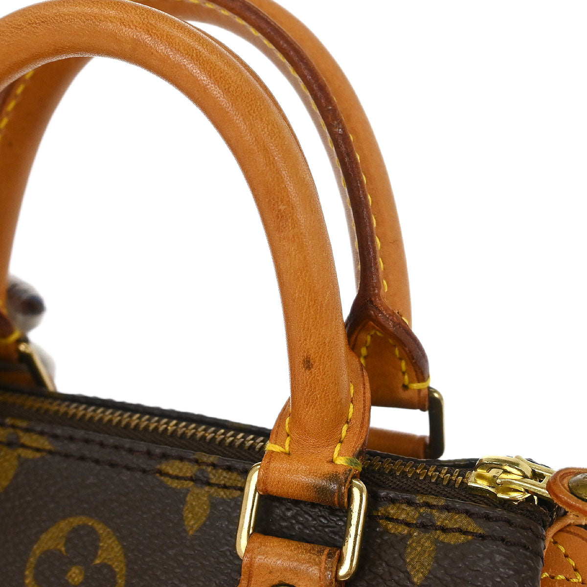 Louis Vuitton Monogram Mini Speedy 2way Shoulder Handbag M41534