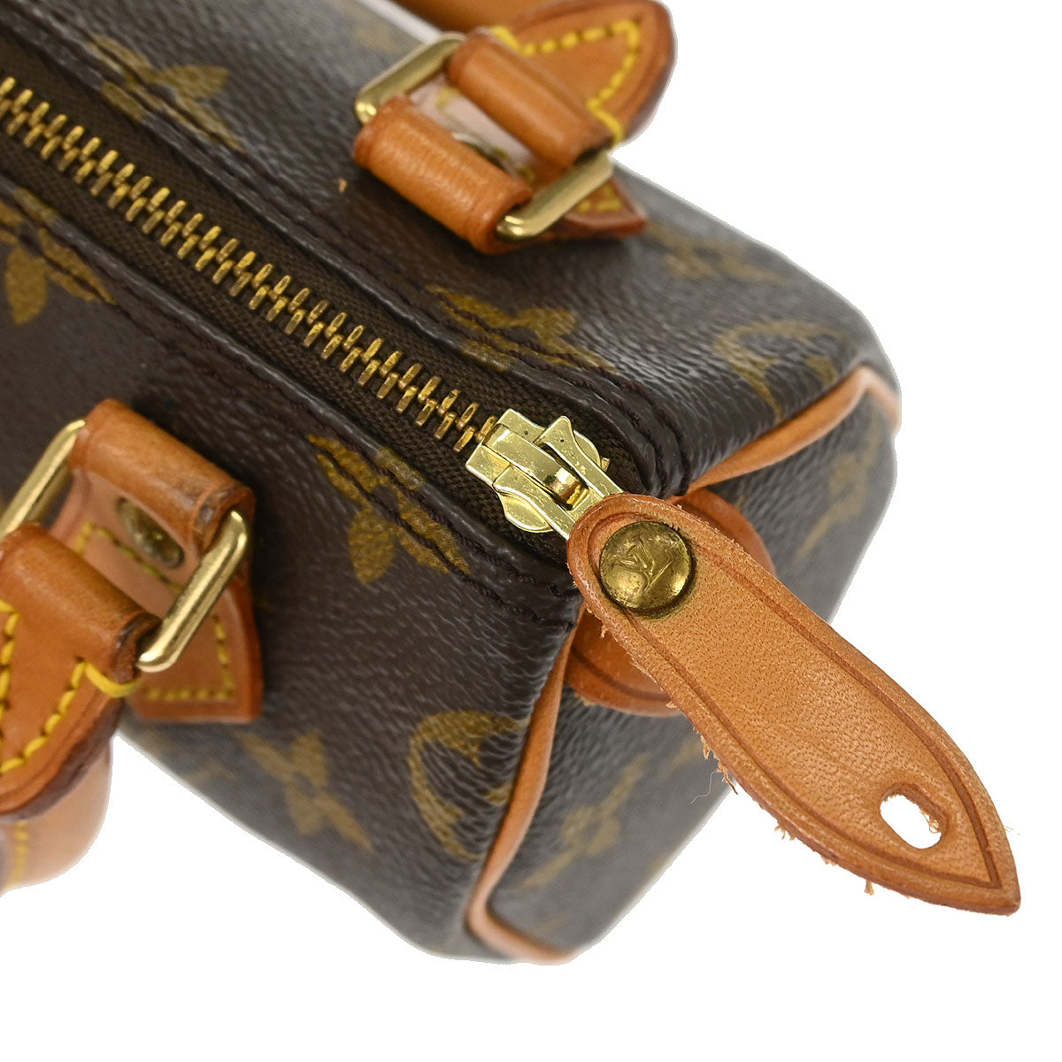 Louis Vuitton Monogram Mini Speedy 2way Shoulder Handbag M41534