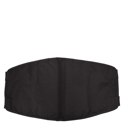 Prada Black Nylon Corset Waist Belt Bag