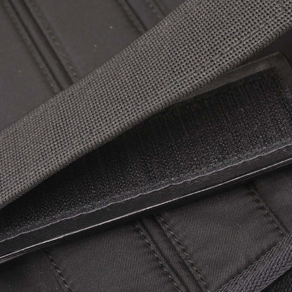 Prada Black Nylon Corset Waist Belt Bag