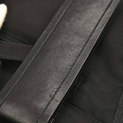 Prada Black Nylon Corset Waist Belt Bag