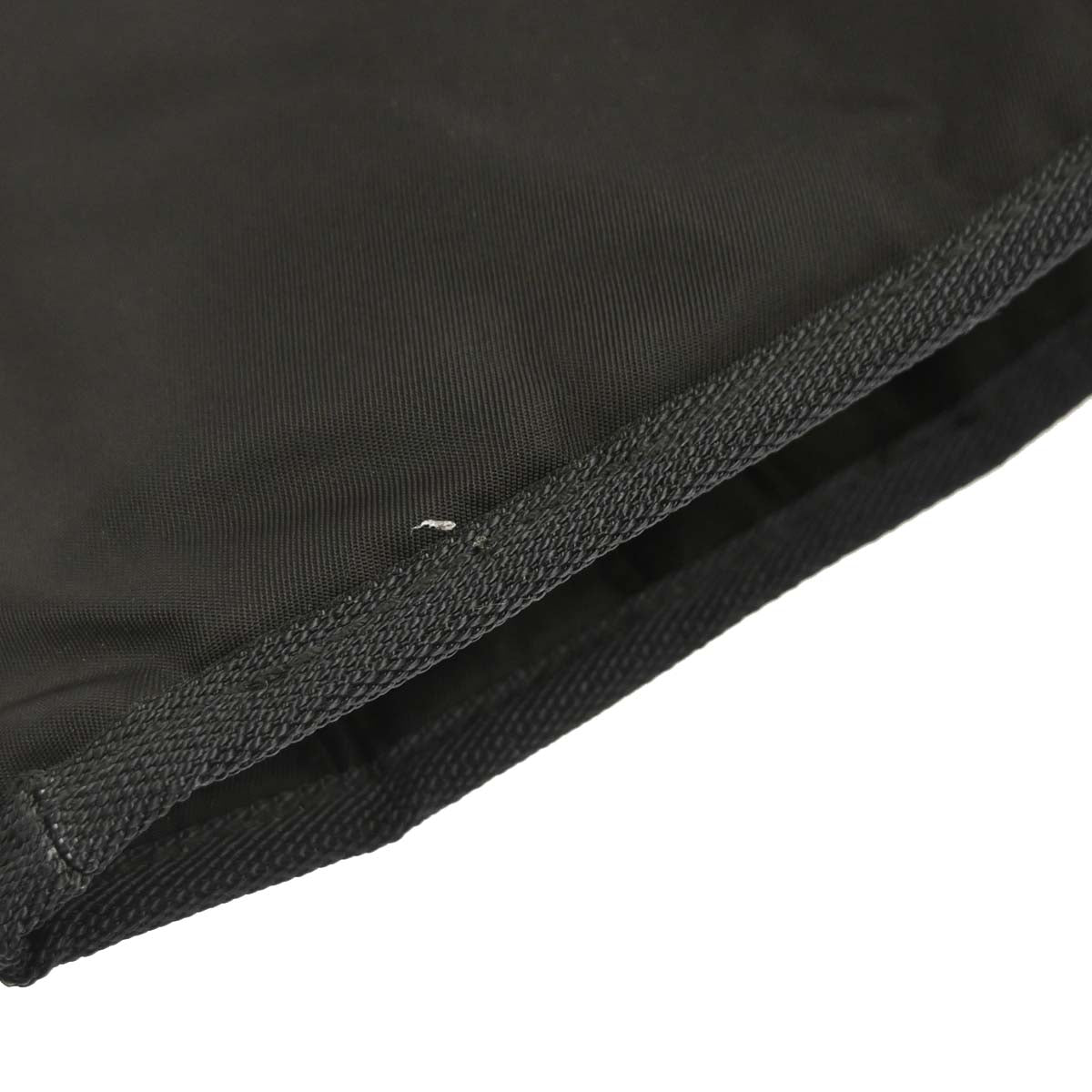 Prada Black Nylon Corset Waist Belt Bag