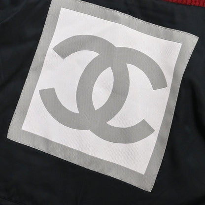 Chanel 2004 Sport Line Spring Letterman Bomber Jacket Navy #36
