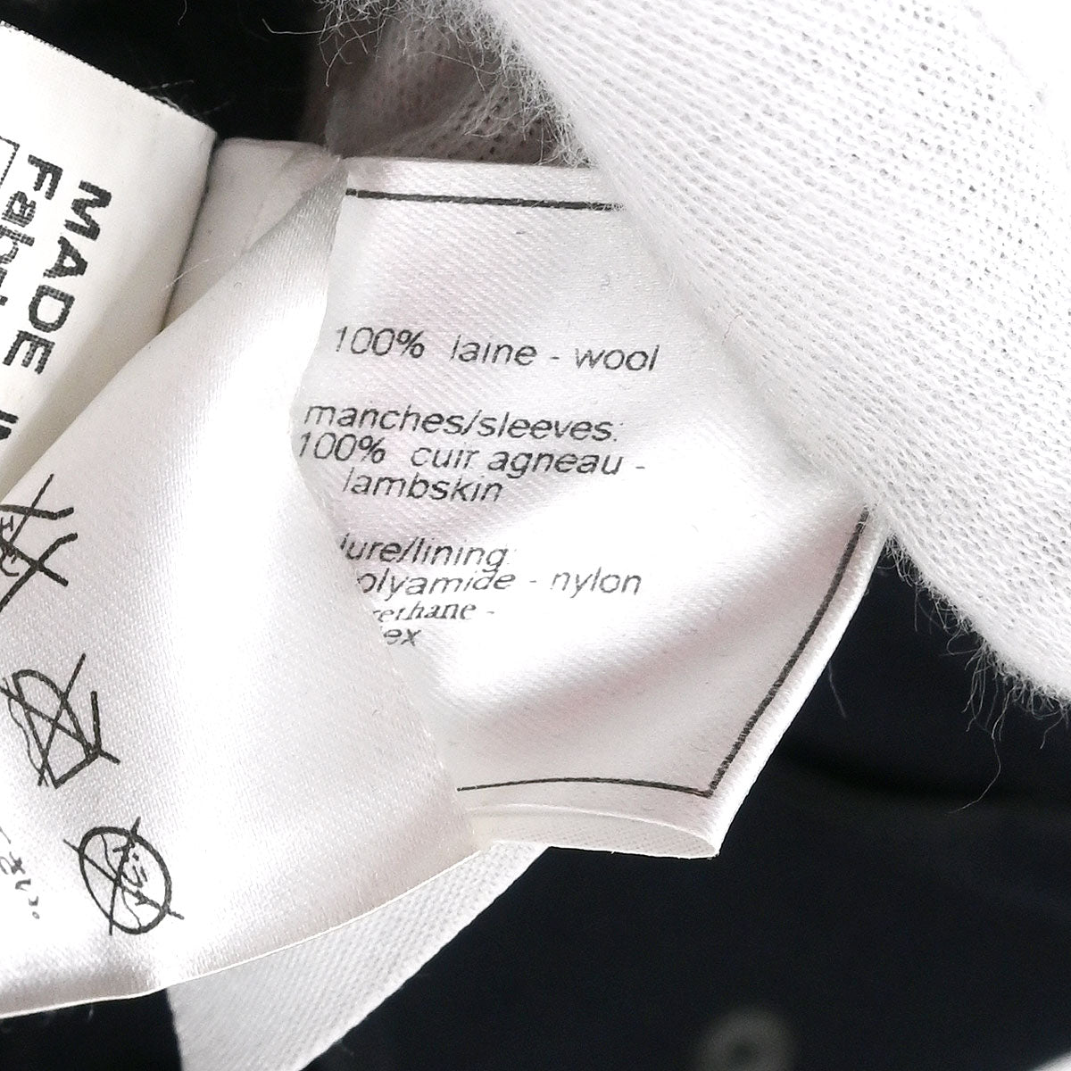 Chanel 2004 Sport Line Spring Letterman Bomber Jacket Navy #36