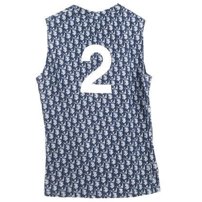 Christian 2003 Dior Trotter Sleeveless Tank Top Navy #36