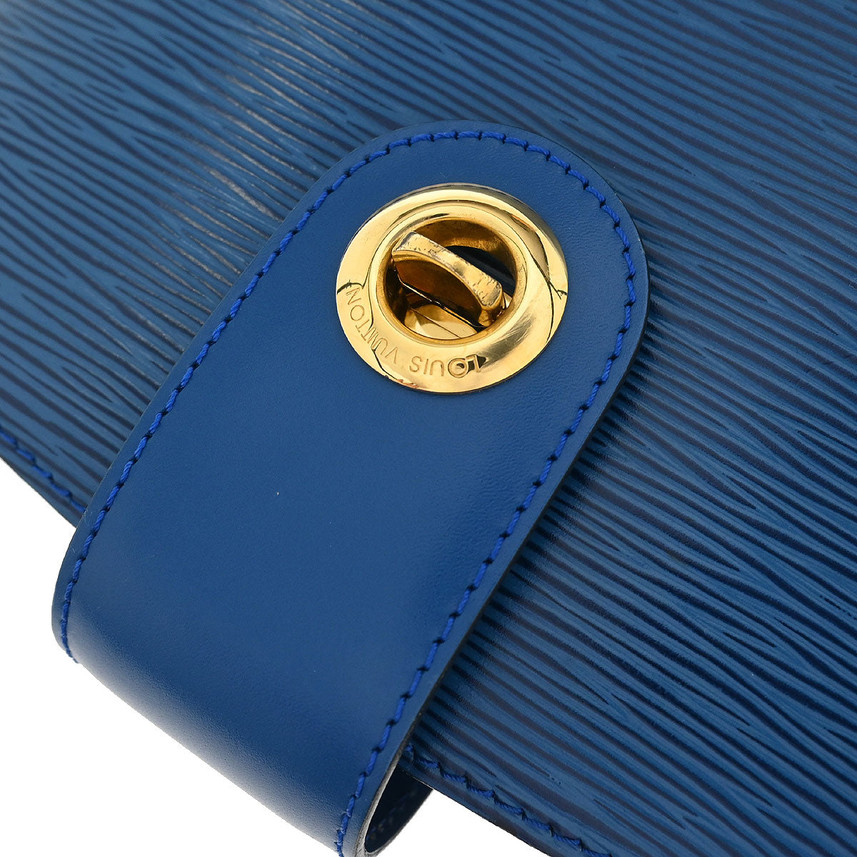 Louis Vuitton Blue Epi Cluny Shoulder Bag M52255