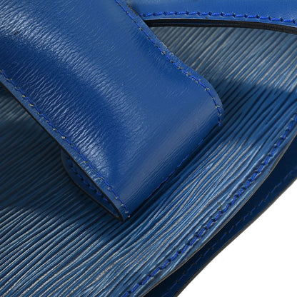 Louis Vuitton Blue Epi Cluny Shoulder Bag M52255