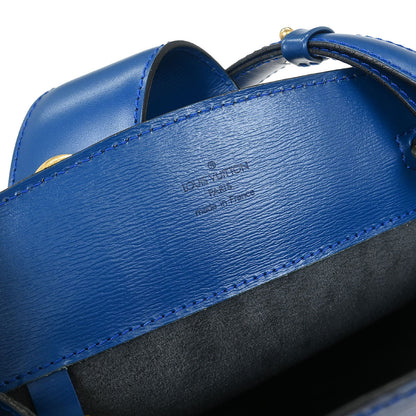 Louis Vuitton Blue Epi Cluny Shoulder Bag M52255