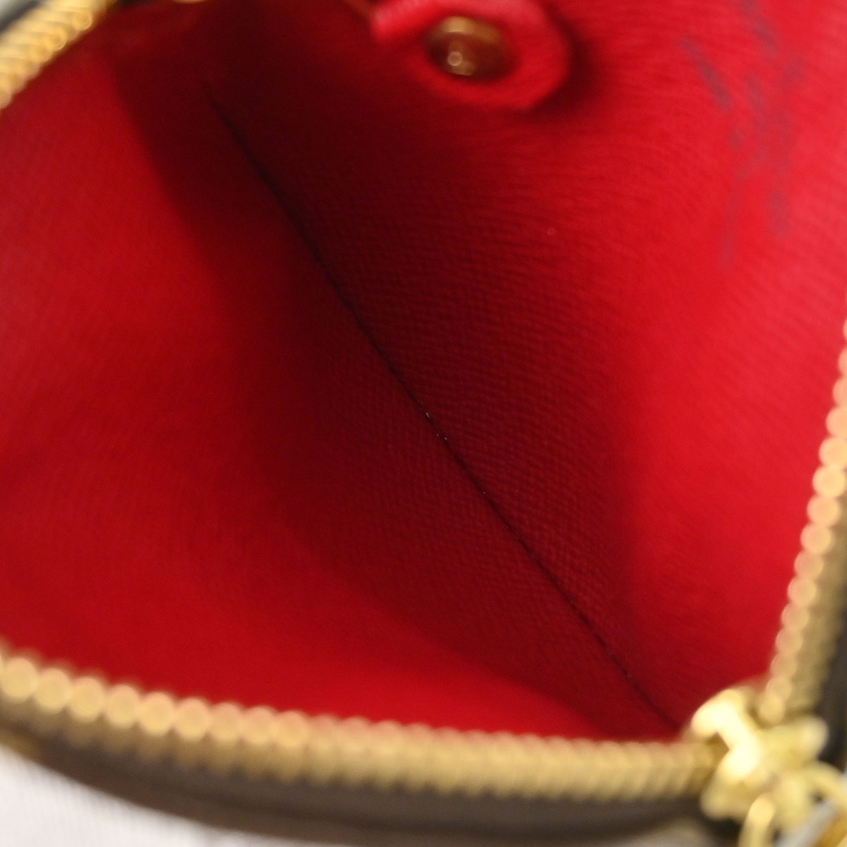 Louis Vuitton Cherry Porte Monnaie Rond Coin Case Wallet M95043