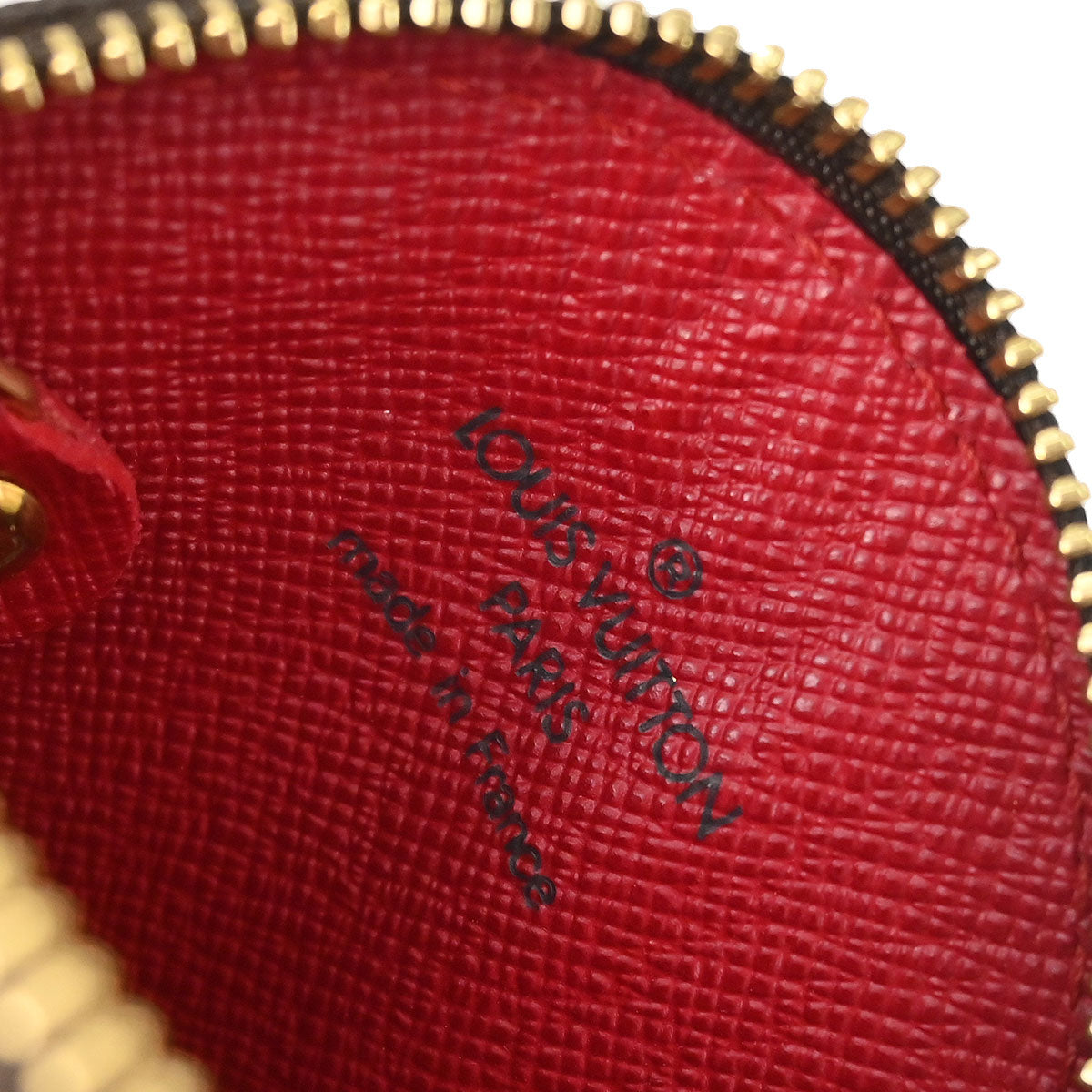 Louis Vuitton Cherry Porte Monnaie Rond Coin Case Wallet M95043
