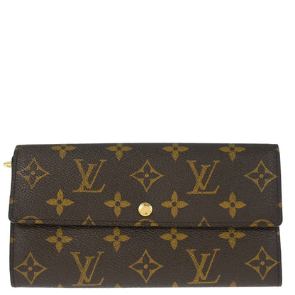 Louis Vuitton Monogram Portefeuille Sarah Purse Wallet M61734
