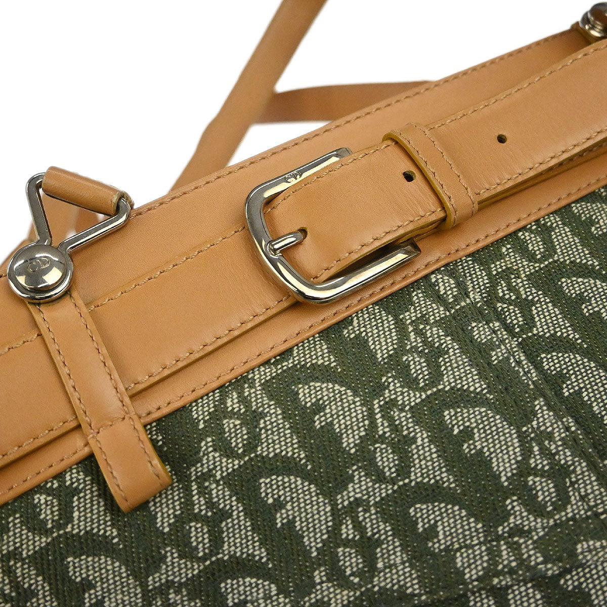 Christian Dior Green Trotter Tote Handbag