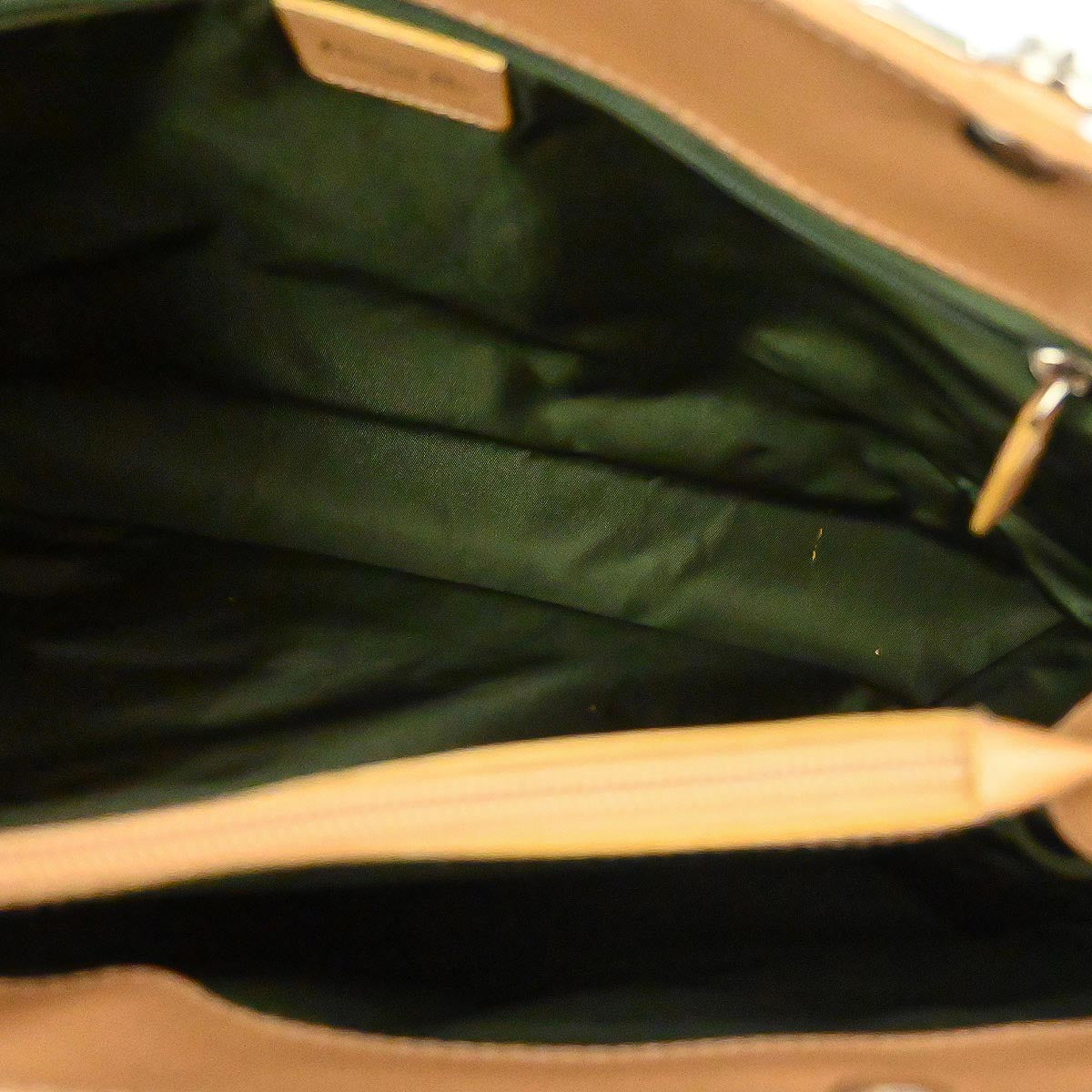 Christian Dior Green Trotter Tote Handbag