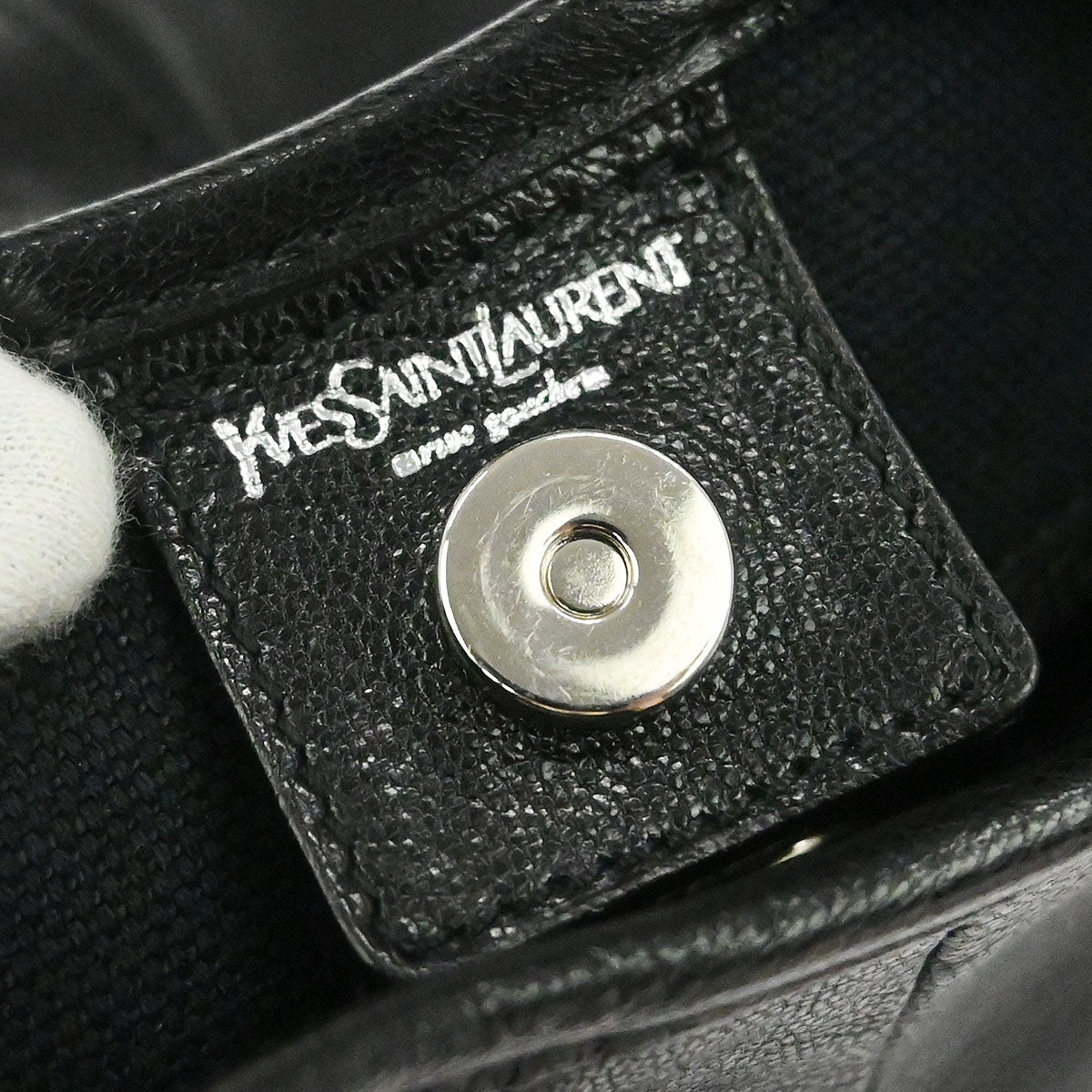 Yves Saint Laurent Black Mombasa Handbag