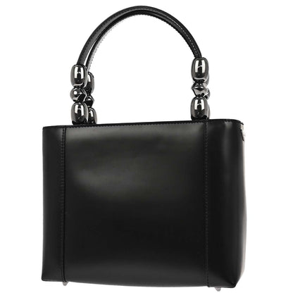 Christian Dior Black Leather Malice Tote Handbag