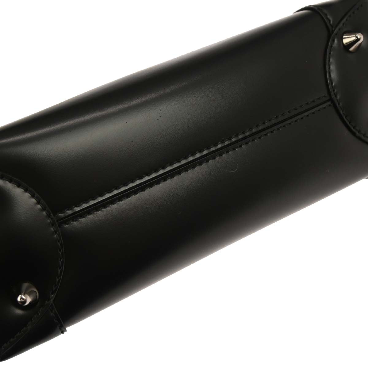 Christian Dior Black Leather Malice Tote Handbag