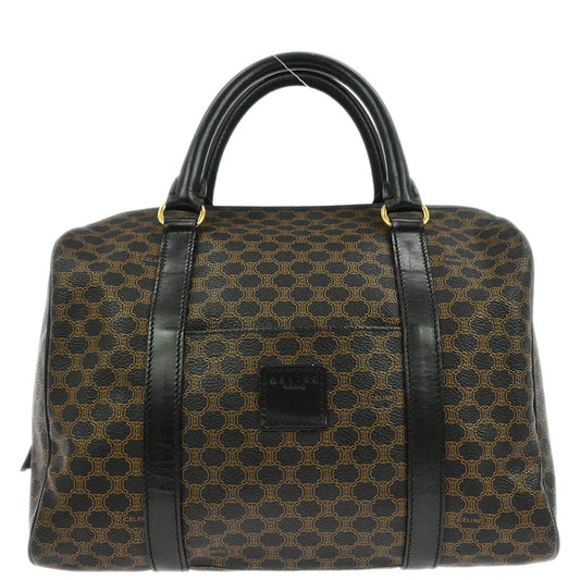 Celine Black Macadam Handbag