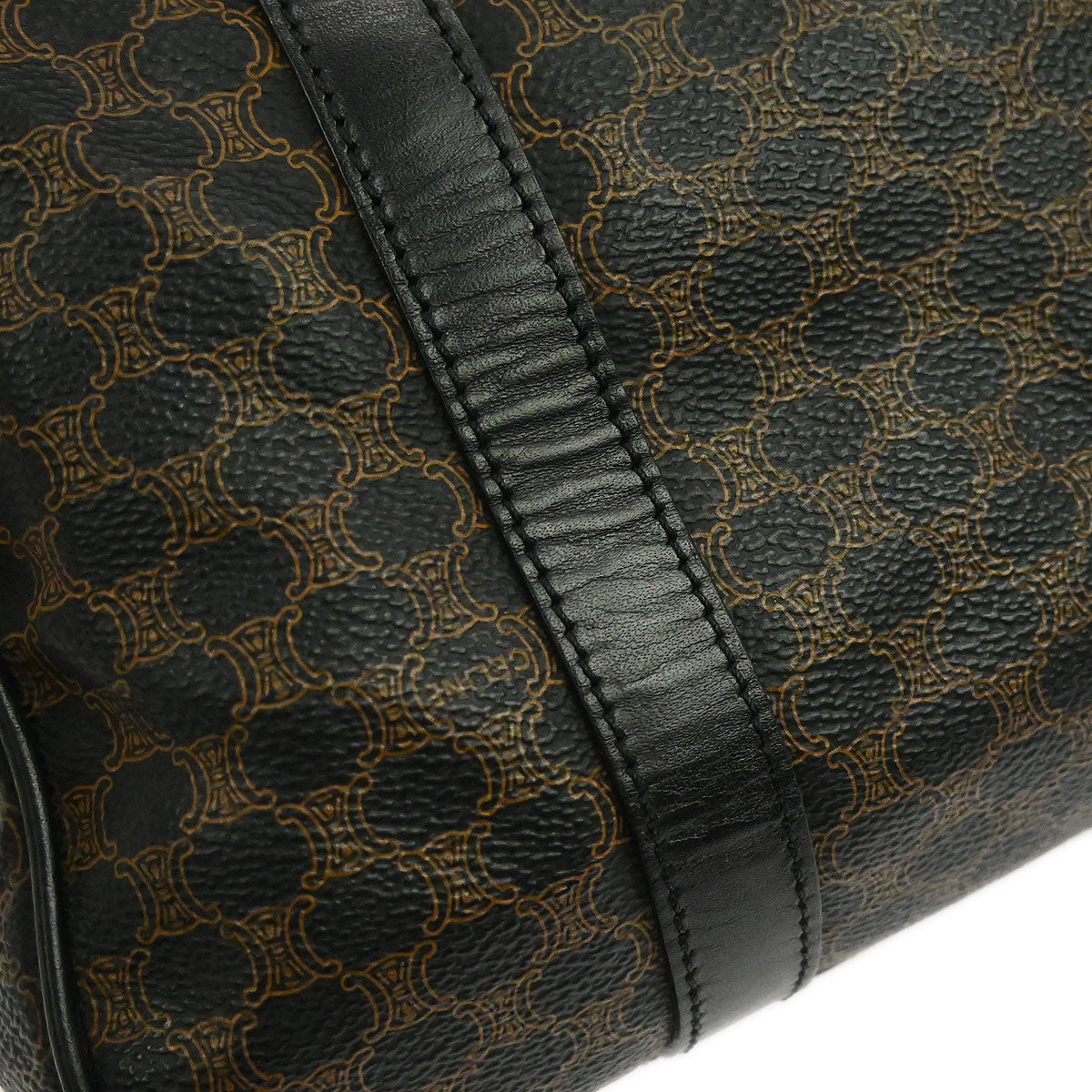 Celine Black Macadam Handbag