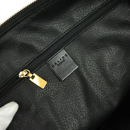 Celine Black Macadam Handbag