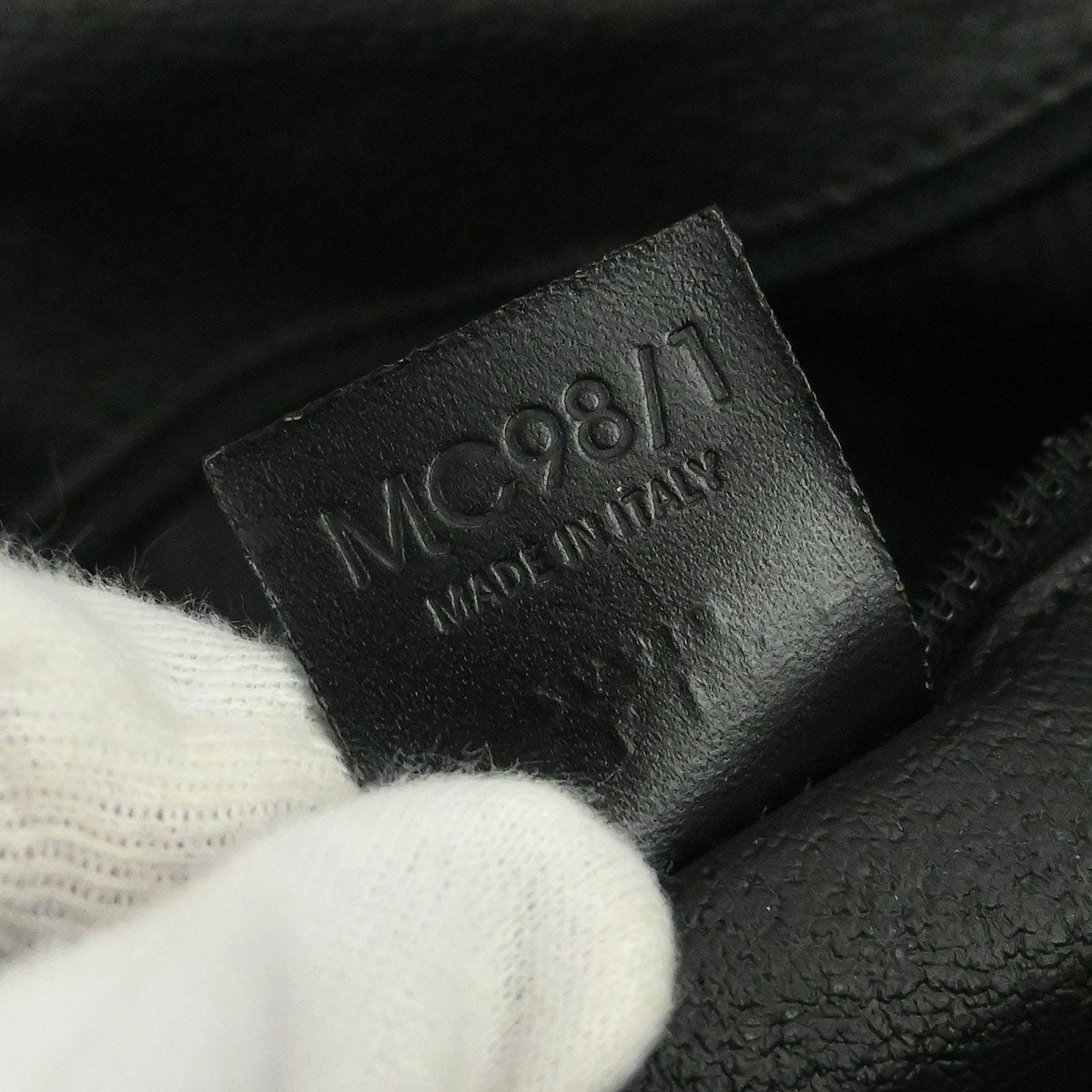 Celine Black Macadam Handbag