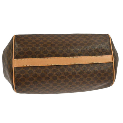 Celine Brown Macadam Tote Handbag