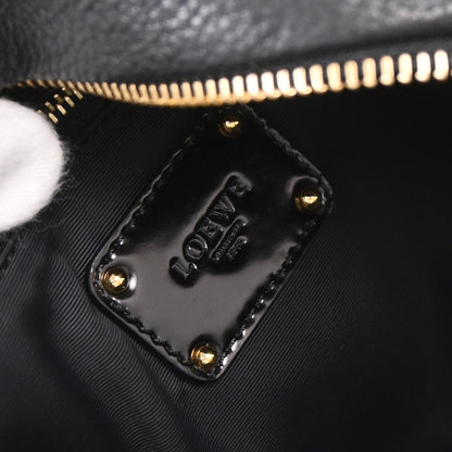 Loewe Black Leather Laura 26 Handbag