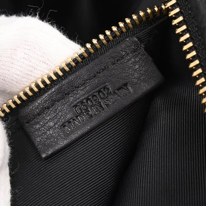 Loewe Black Leather Laura 26 Handbag