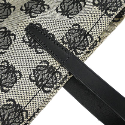 Loewe * Black Canvas Tote Handbag