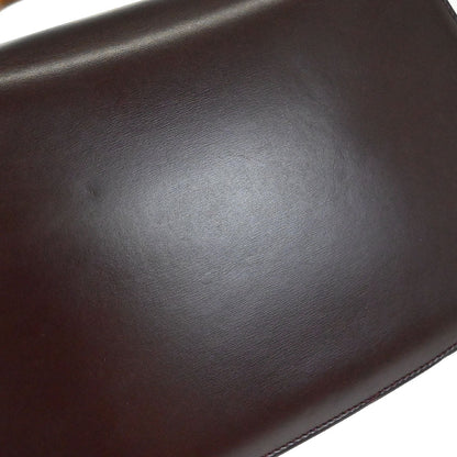 Gucci Brown Bamboo 2way Shoulder Handbag