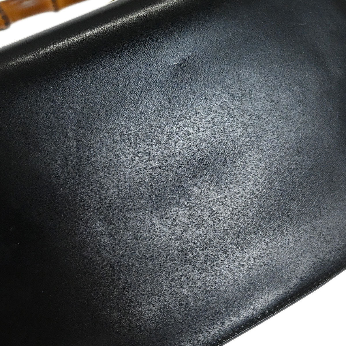 Gucci Black Bamboo 2way Shoulder Handbag