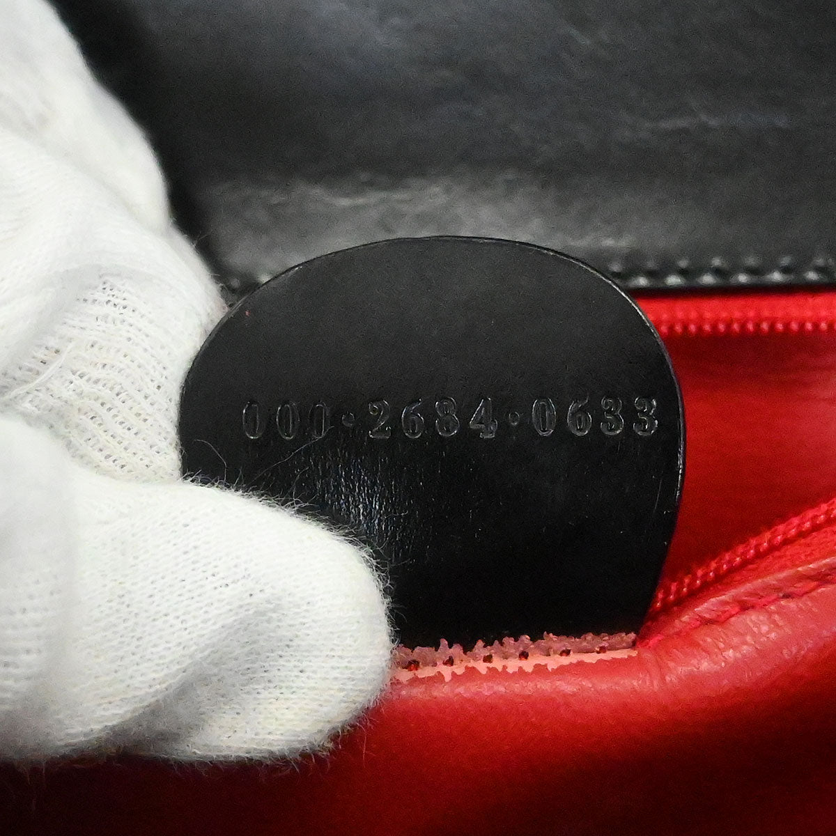 Gucci Black Bamboo 2way Shoulder Handbag