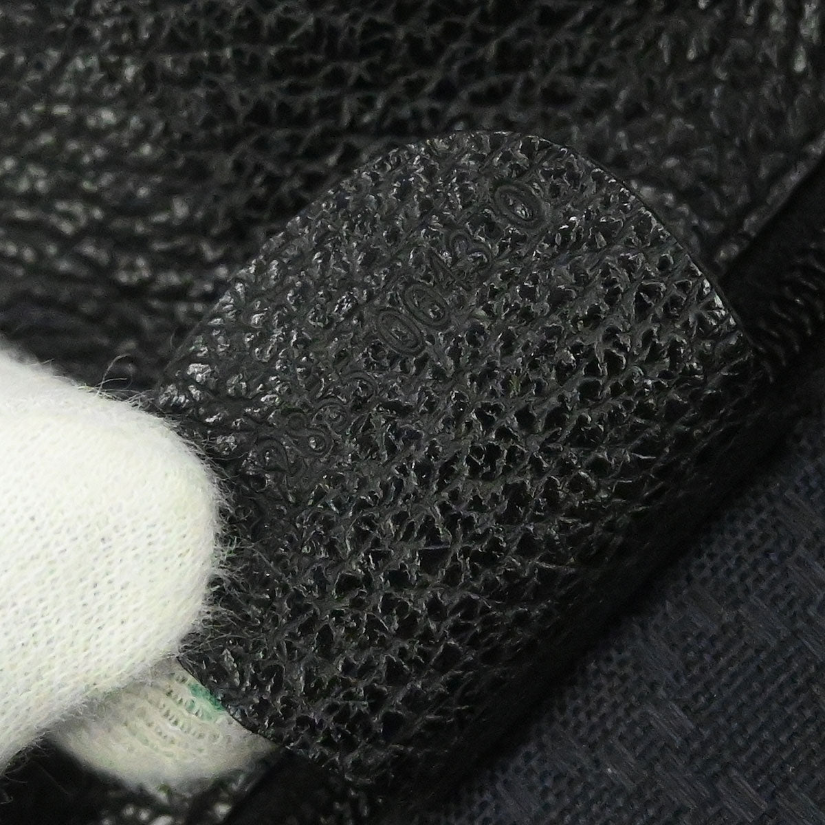 Gucci Black Suede Bamboo Backpack