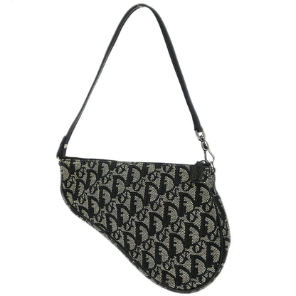 Christian Dior Black Trotter Saddle Handbag