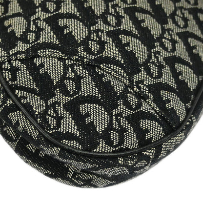 Christian Dior Black Trotter Saddle Handbag