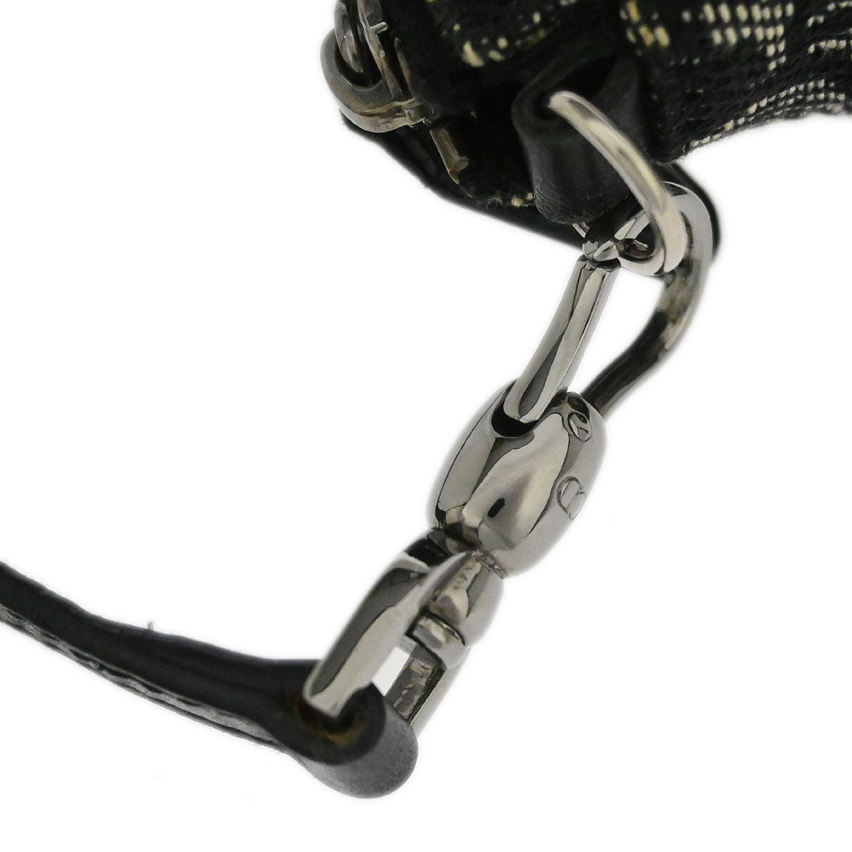 Christian Dior Black Trotter Saddle Handbag